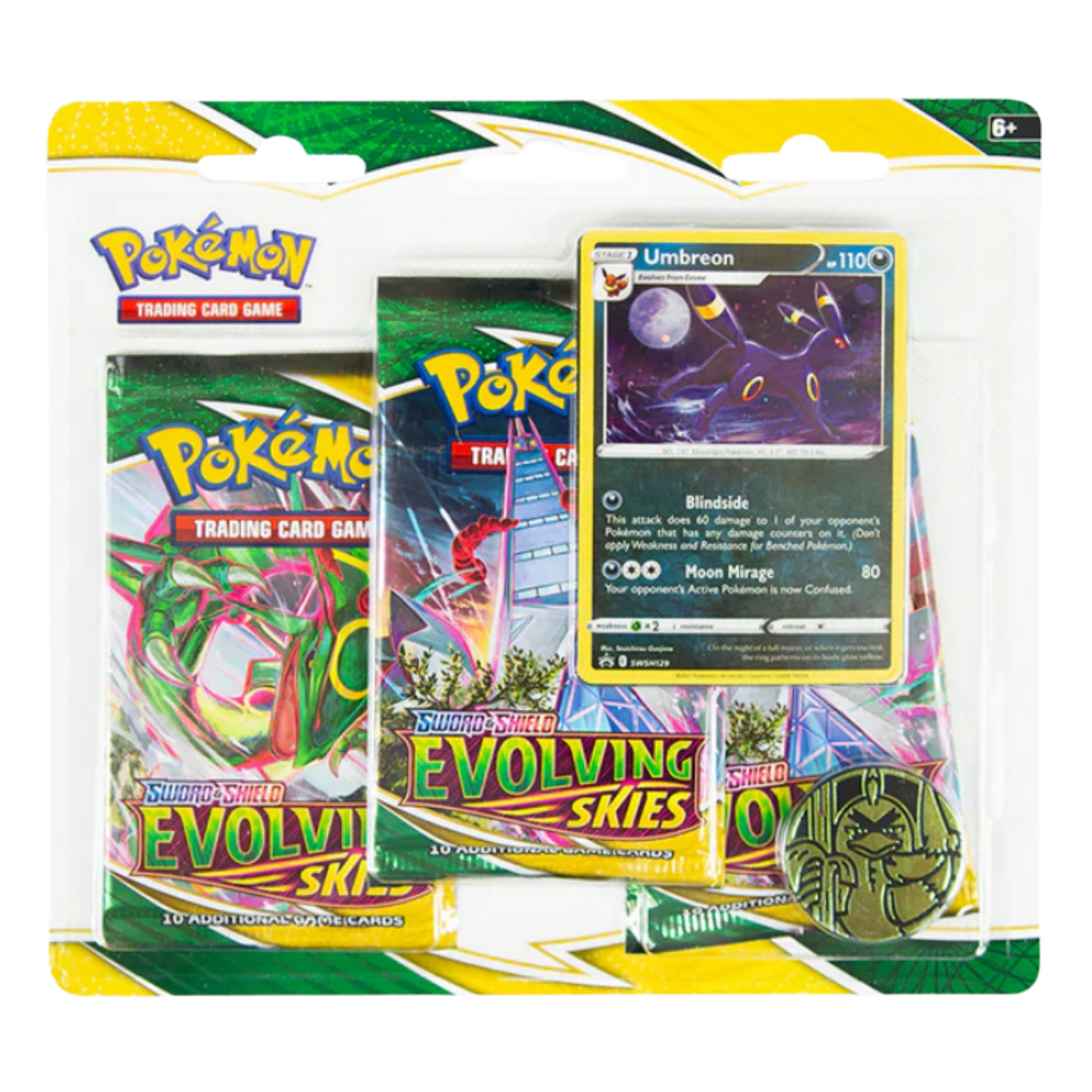 Evolving Skies 3-Pack Blister (Umbreon)